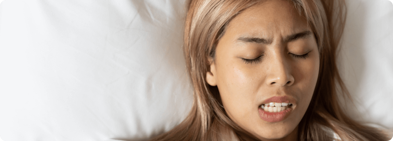 Does wear and tear of tooth have anything to do with sleep?