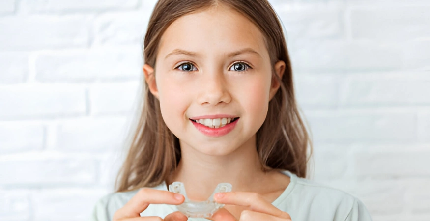 Invisible braces for adults
