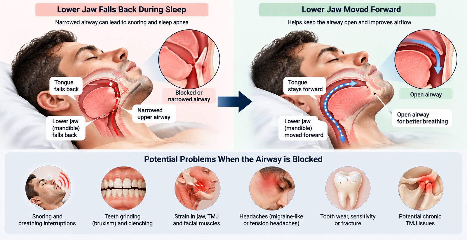 How Does the Lower Jaw Affect Sleep Apnea