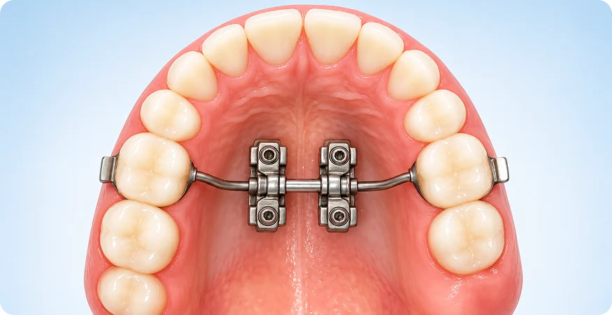 MARPE (Mini Implant Assisted Rapid Palatal Expansion) ​